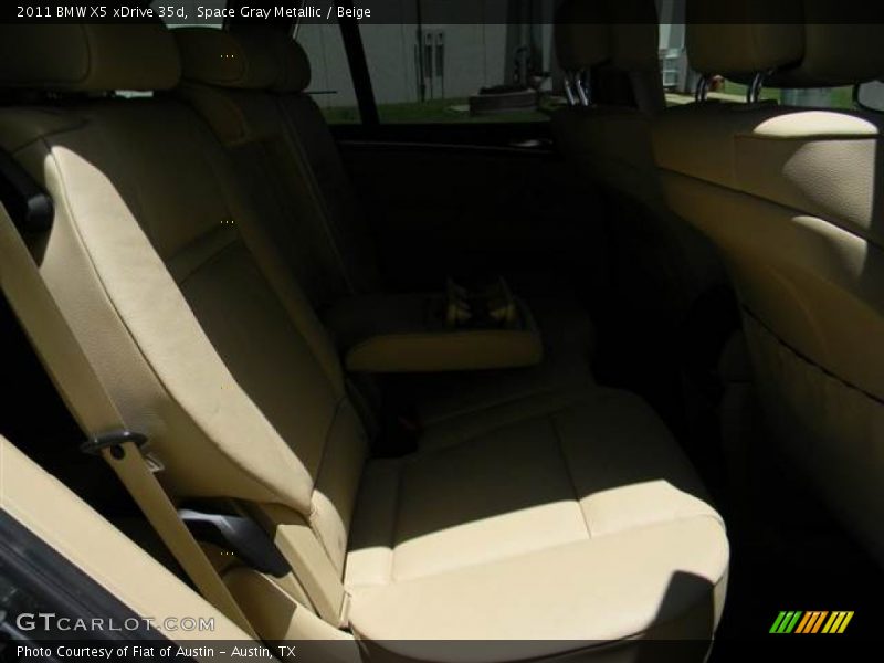 Space Gray Metallic / Beige 2011 BMW X5 xDrive 35d