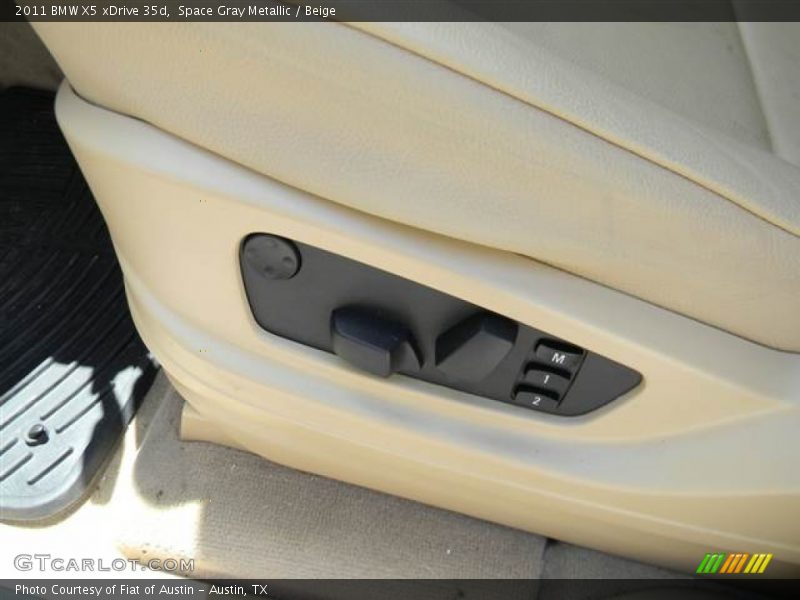Space Gray Metallic / Beige 2011 BMW X5 xDrive 35d