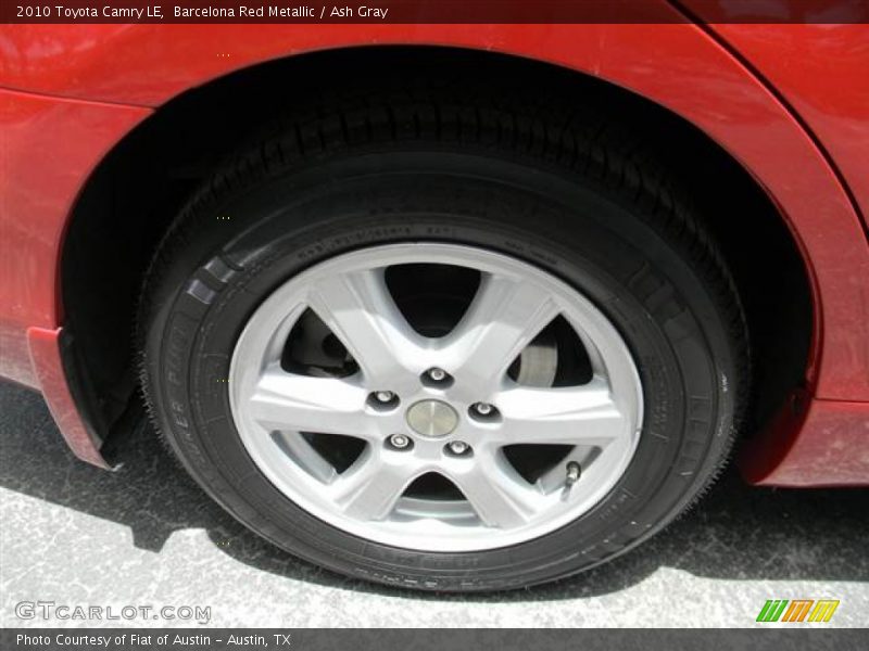 Barcelona Red Metallic / Ash Gray 2010 Toyota Camry LE