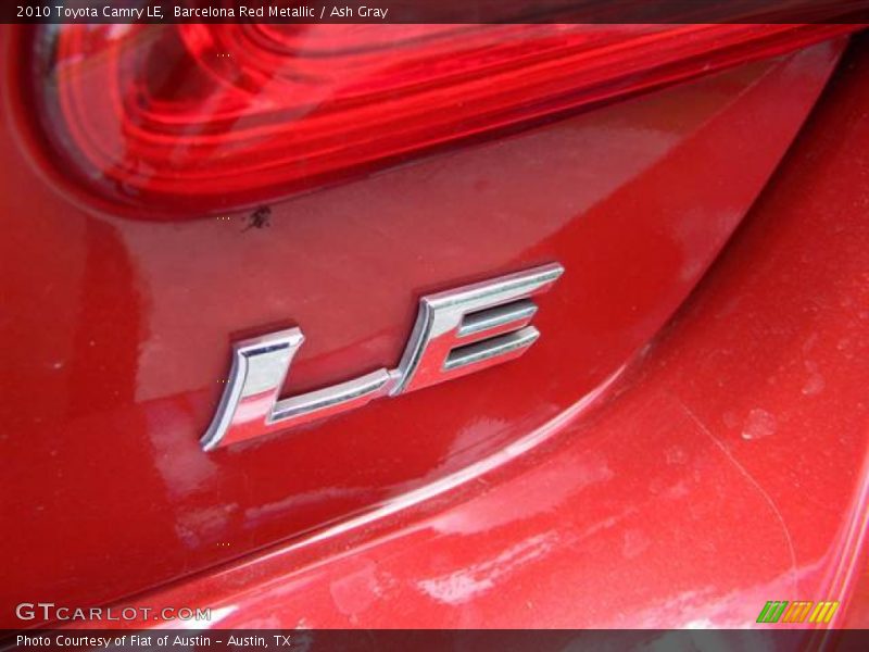 Barcelona Red Metallic / Ash Gray 2010 Toyota Camry LE