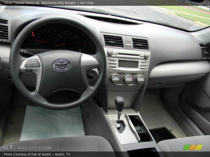 Barcelona Red Metallic / Ash Gray 2010 Toyota Camry LE