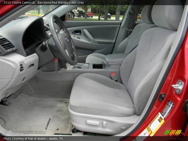 Barcelona Red Metallic / Ash Gray 2010 Toyota Camry LE