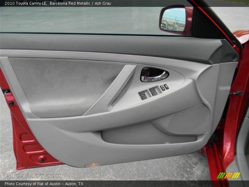 Barcelona Red Metallic / Ash Gray 2010 Toyota Camry LE