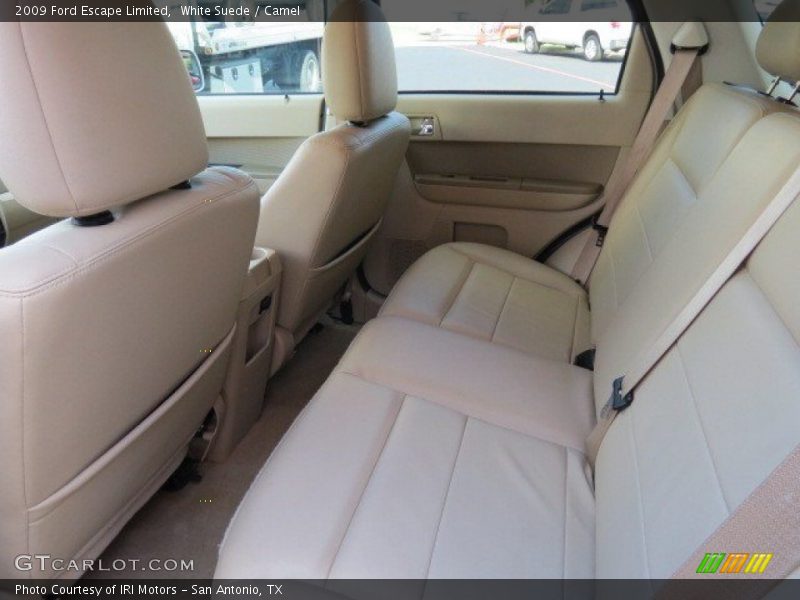White Suede / Camel 2009 Ford Escape Limited