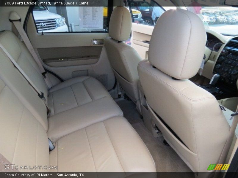 White Suede / Camel 2009 Ford Escape Limited