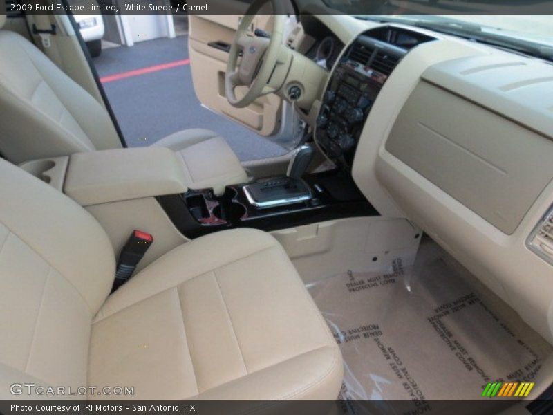 White Suede / Camel 2009 Ford Escape Limited