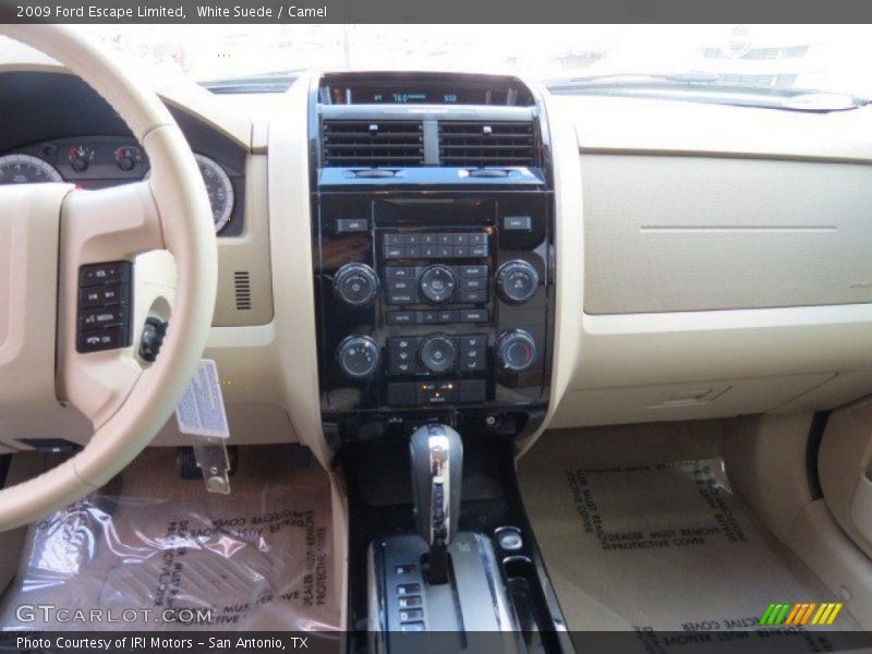 White Suede / Camel 2009 Ford Escape Limited