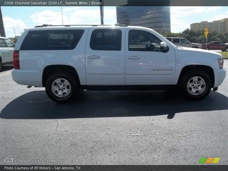 Summit White / Ebony 2008 Chevrolet Suburban 1500 LT