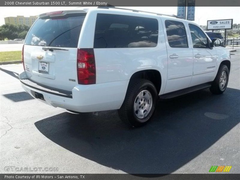 Summit White / Ebony 2008 Chevrolet Suburban 1500 LT