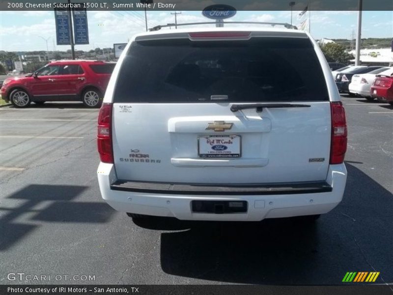 Summit White / Ebony 2008 Chevrolet Suburban 1500 LT