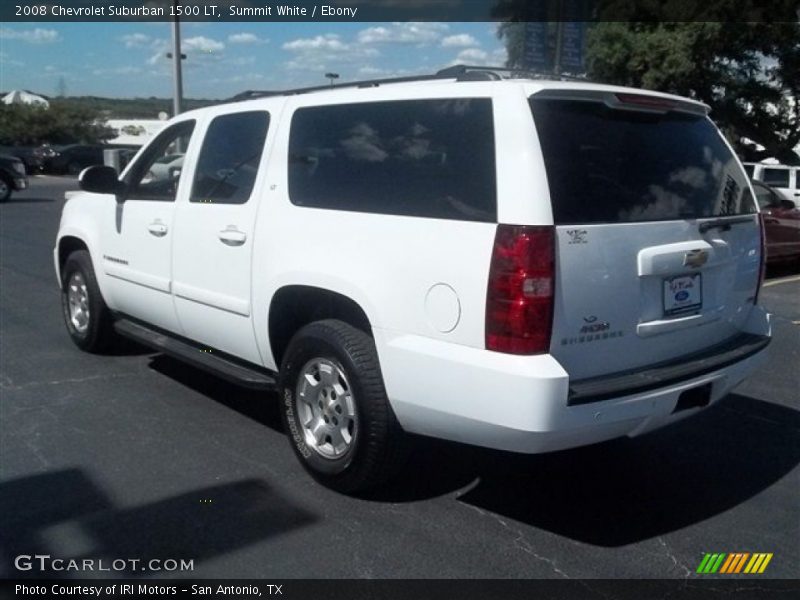 Summit White / Ebony 2008 Chevrolet Suburban 1500 LT