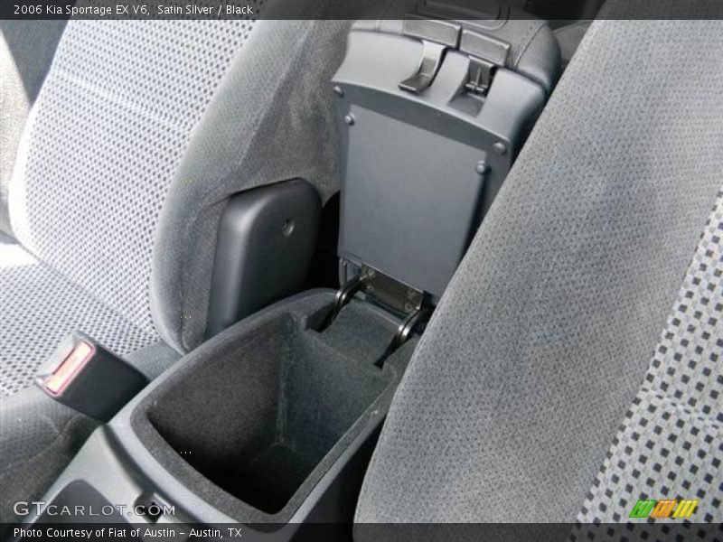 Satin Silver / Black 2006 Kia Sportage EX V6