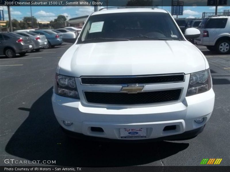 Summit White / Ebony 2008 Chevrolet Suburban 1500 LT