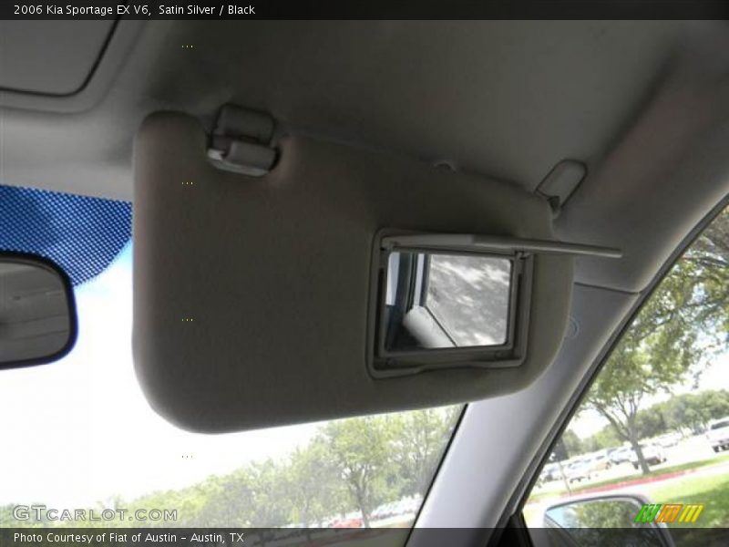 Satin Silver / Black 2006 Kia Sportage EX V6