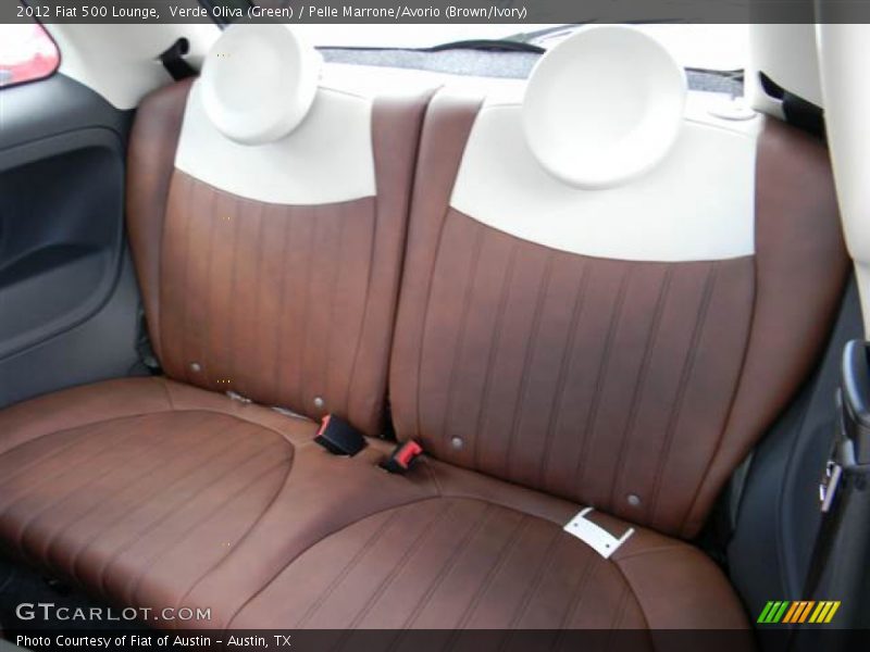 Rear Seat of 2012 500 Lounge