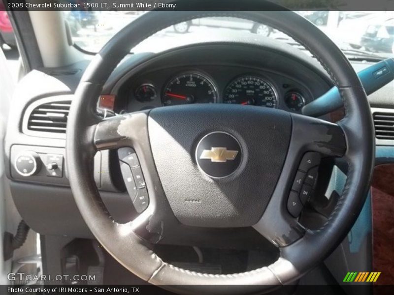 Summit White / Ebony 2008 Chevrolet Suburban 1500 LT