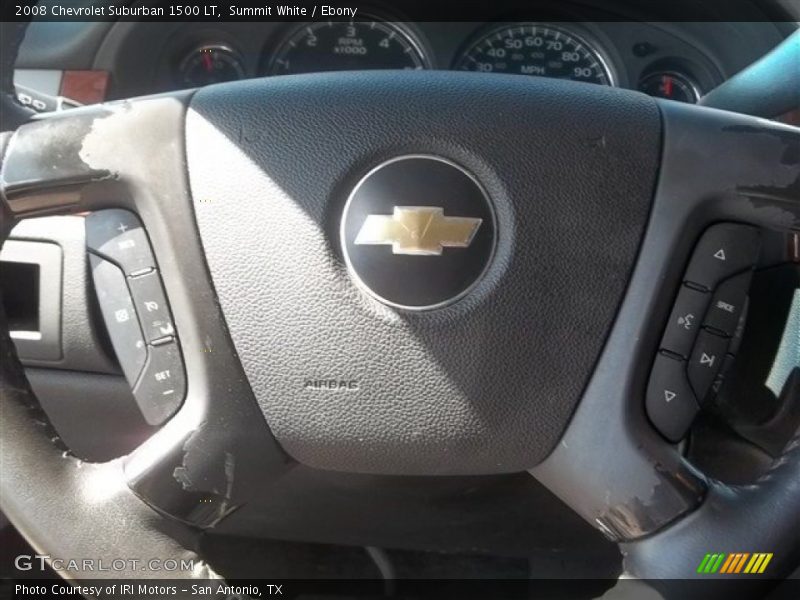 Summit White / Ebony 2008 Chevrolet Suburban 1500 LT