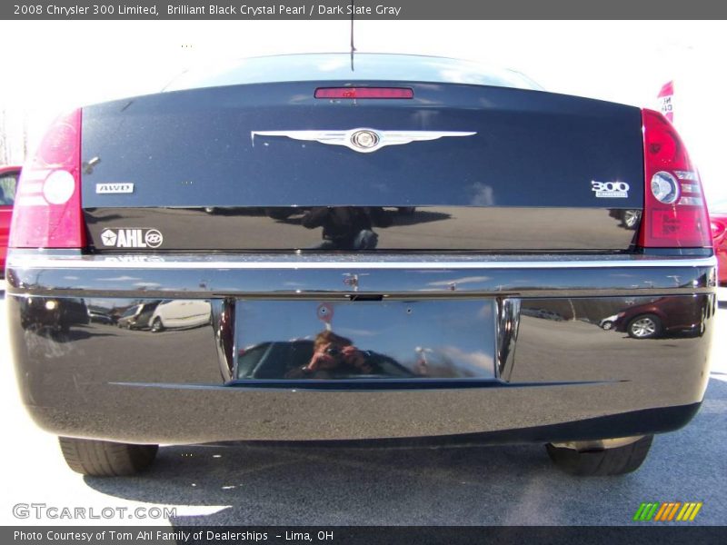 Brilliant Black Crystal Pearl / Dark Slate Gray 2008 Chrysler 300 Limited