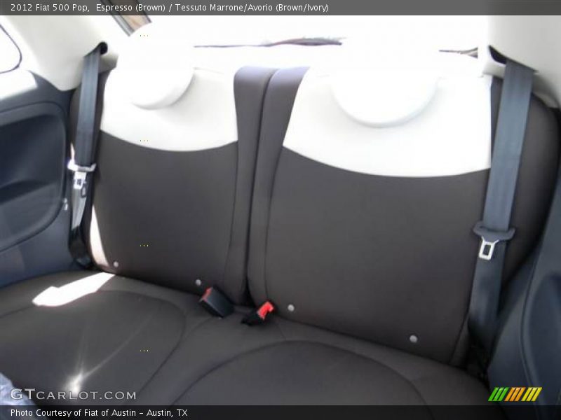 Espresso (Brown) / Tessuto Marrone/Avorio (Brown/Ivory) 2012 Fiat 500 Pop