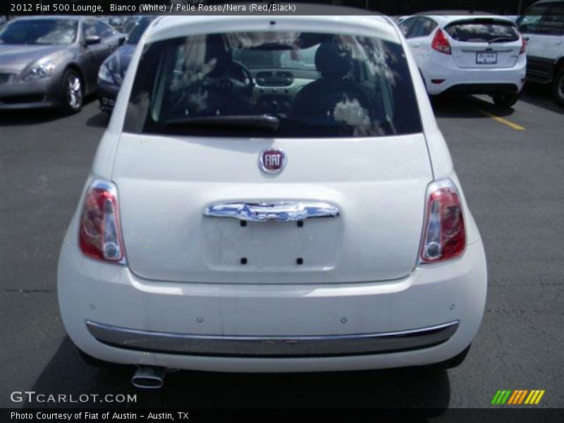  2012 500 Lounge Bianco (White)