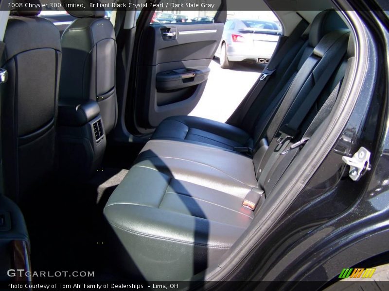 Brilliant Black Crystal Pearl / Dark Slate Gray 2008 Chrysler 300 Limited