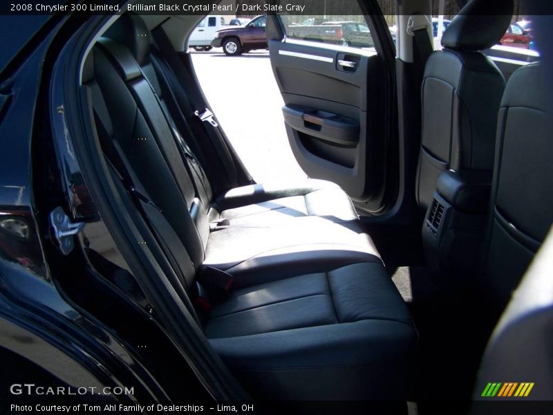Brilliant Black Crystal Pearl / Dark Slate Gray 2008 Chrysler 300 Limited