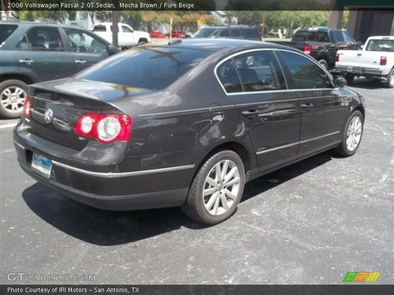 Mocha Brown / Pure Beige 2006 Volkswagen Passat 2.0T Sedan