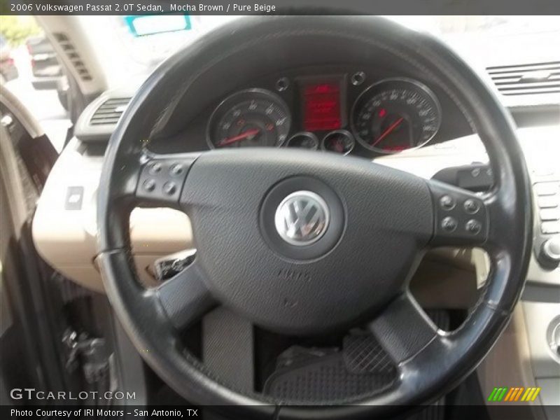 Mocha Brown / Pure Beige 2006 Volkswagen Passat 2.0T Sedan
