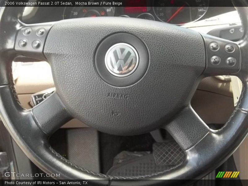 Mocha Brown / Pure Beige 2006 Volkswagen Passat 2.0T Sedan