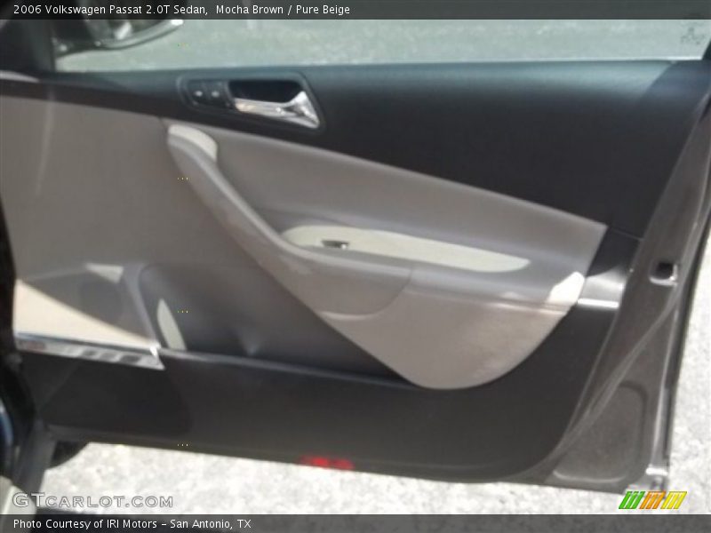 Mocha Brown / Pure Beige 2006 Volkswagen Passat 2.0T Sedan