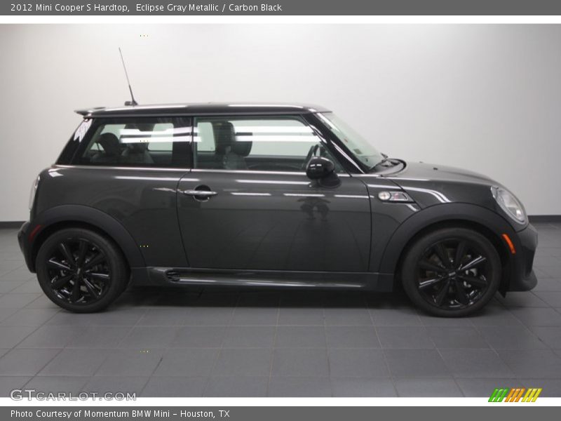 Eclipse Gray Metallic / Carbon Black 2012 Mini Cooper S Hardtop