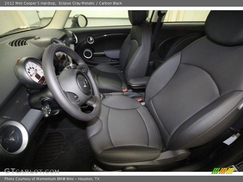  2012 Cooper S Hardtop Carbon Black Interior
