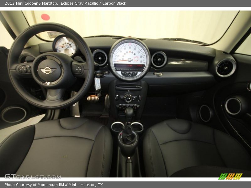 Eclipse Gray Metallic / Carbon Black 2012 Mini Cooper S Hardtop