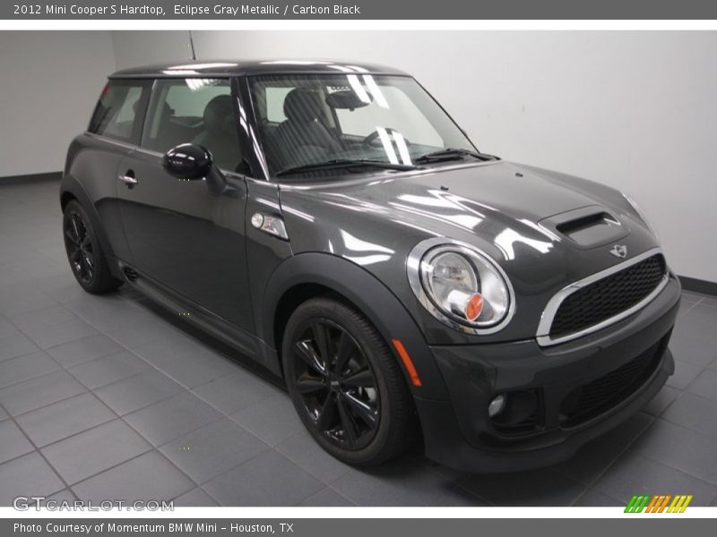 Eclipse Gray Metallic / Carbon Black 2012 Mini Cooper S Hardtop