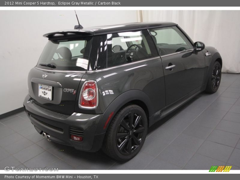 Eclipse Gray Metallic / Carbon Black 2012 Mini Cooper S Hardtop