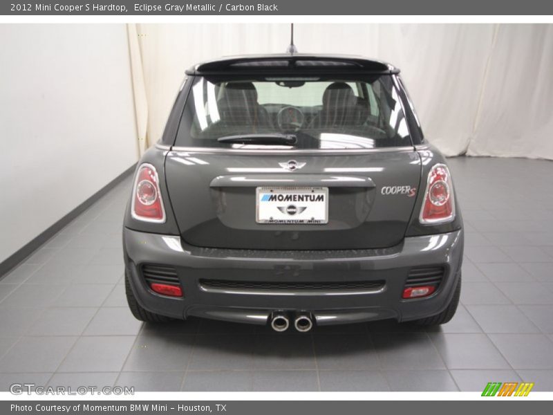 Eclipse Gray Metallic / Carbon Black 2012 Mini Cooper S Hardtop