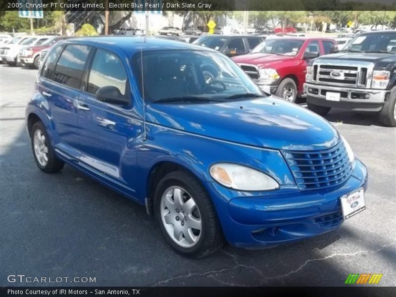 Electric Blue Pearl / Dark Slate Gray 2005 Chrysler PT Cruiser Limited