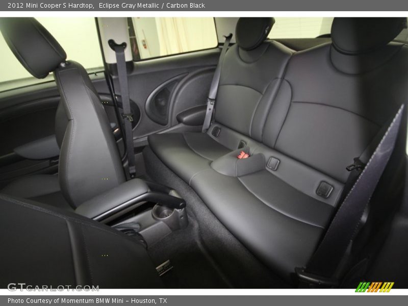 Rear Seat of 2012 Cooper S Hardtop