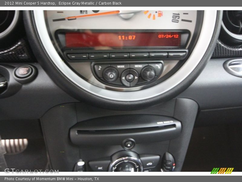 Eclipse Gray Metallic / Carbon Black 2012 Mini Cooper S Hardtop