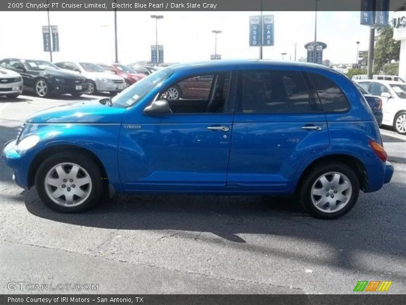 Electric Blue Pearl / Dark Slate Gray 2005 Chrysler PT Cruiser Limited