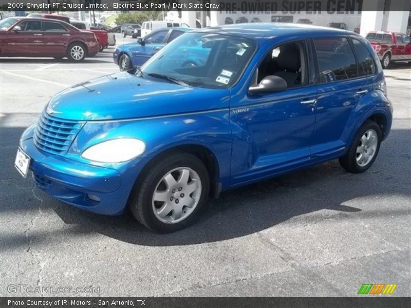 Electric Blue Pearl / Dark Slate Gray 2005 Chrysler PT Cruiser Limited
