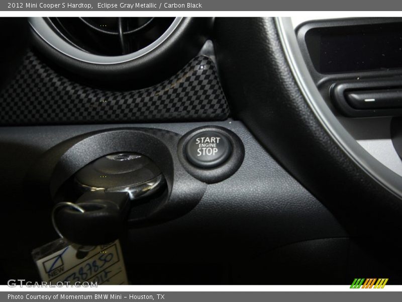 Eclipse Gray Metallic / Carbon Black 2012 Mini Cooper S Hardtop