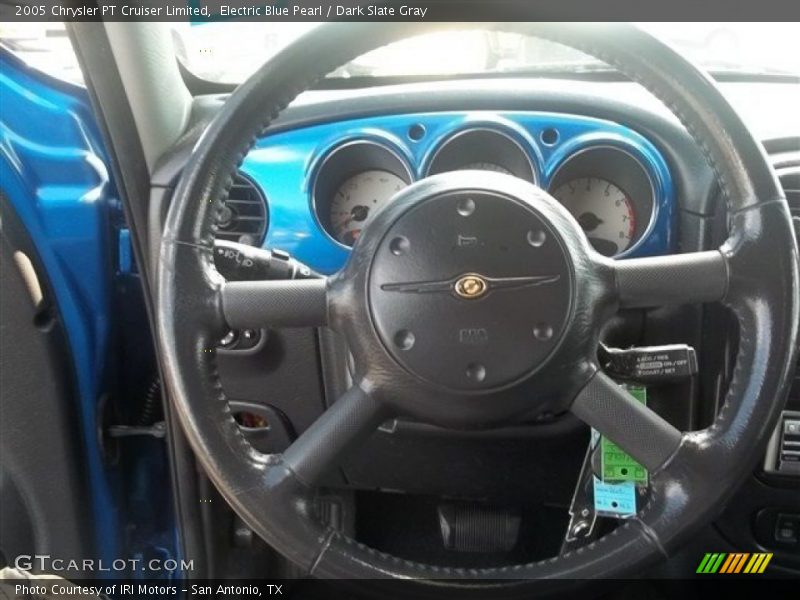 Electric Blue Pearl / Dark Slate Gray 2005 Chrysler PT Cruiser Limited