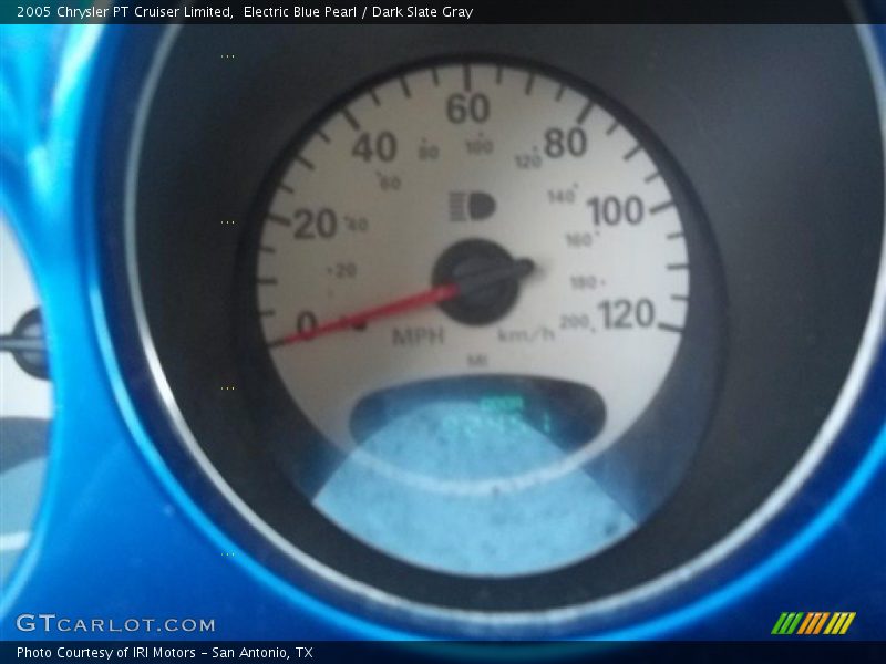 Electric Blue Pearl / Dark Slate Gray 2005 Chrysler PT Cruiser Limited