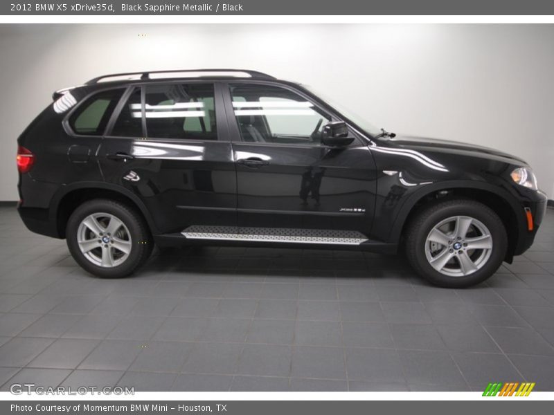 Black Sapphire Metallic / Black 2012 BMW X5 xDrive35d