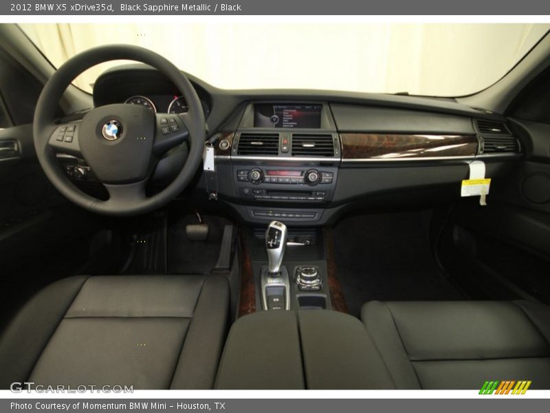 Black Sapphire Metallic / Black 2012 BMW X5 xDrive35d