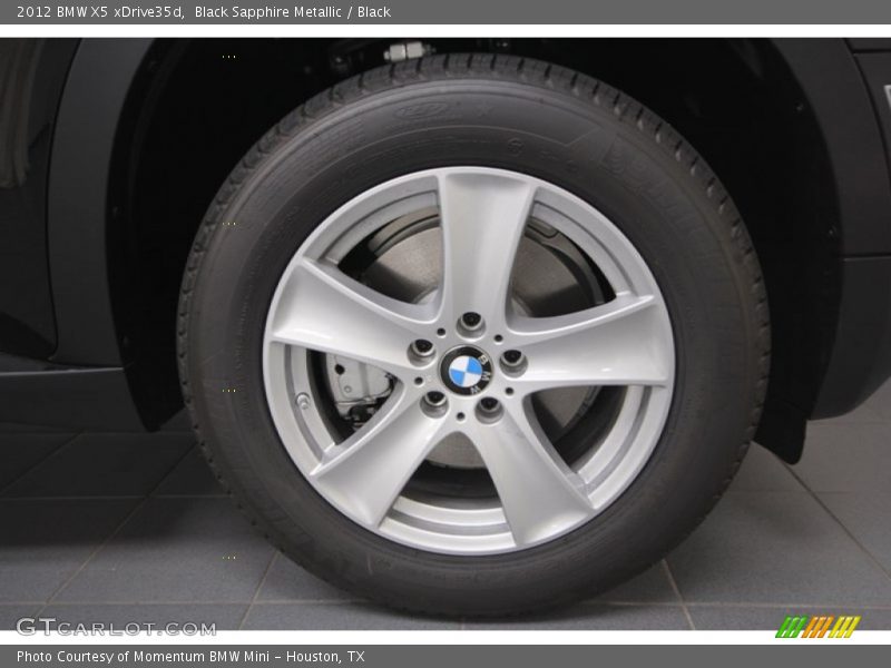 Black Sapphire Metallic / Black 2012 BMW X5 xDrive35d