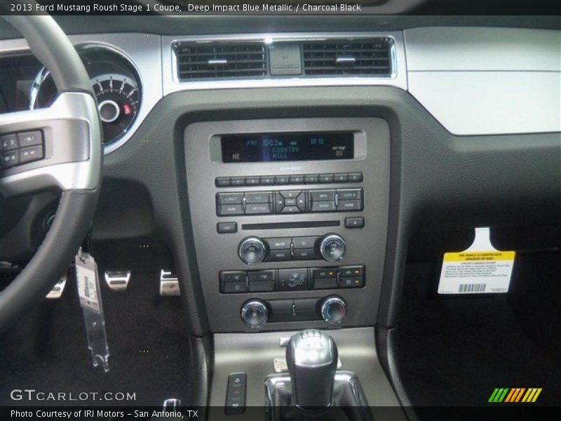 Controls of 2013 Mustang Roush Stage 1 Coupe