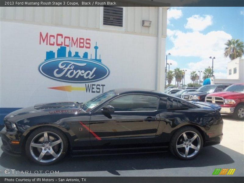 Black / Roush Black 2013 Ford Mustang Roush Stage 3 Coupe