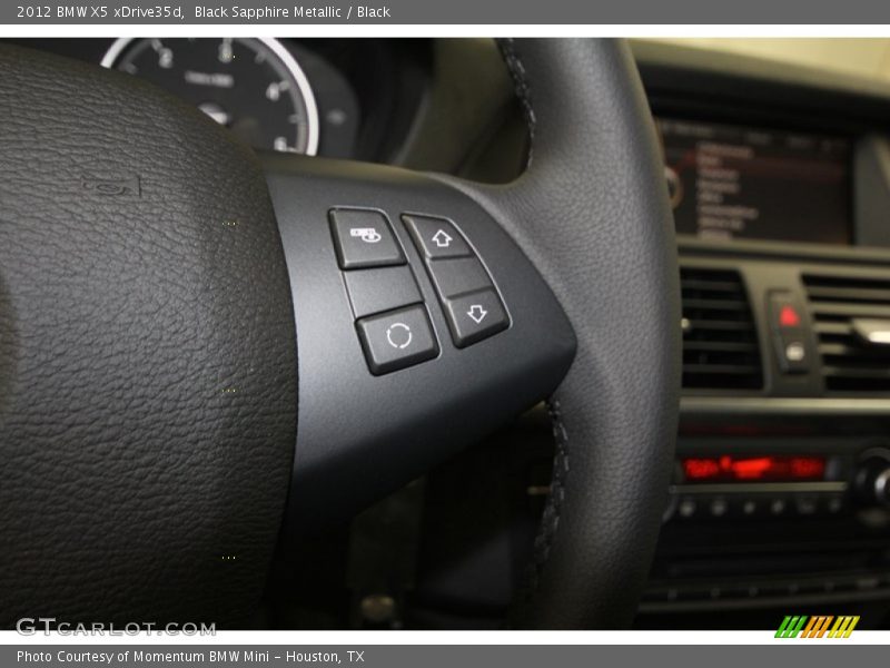 Black Sapphire Metallic / Black 2012 BMW X5 xDrive35d